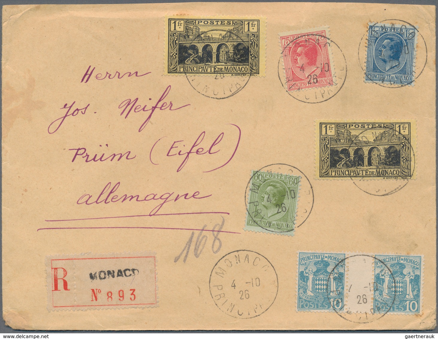 Europa: 1865/1980 (ca.), holding of several hundred covers/cards comprising Monaco, Norway, San Mari