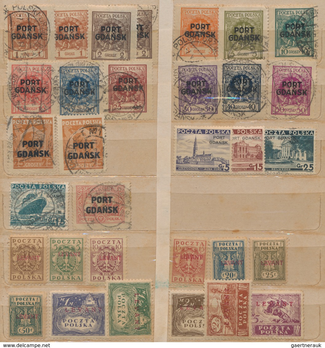 Europa - Ost: 1862/1940 (ca.), Used And Unused Assortment In A Stockbook, Comprising Poland And Roma - Andere-Europa