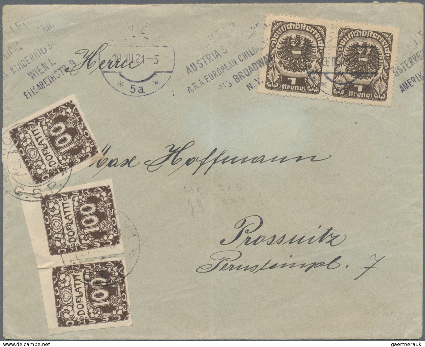 Europa - West: 1860/1980 (ca.), Comprehensive Holding Of Covers/cards, Comprising Austria, French An - Europe (Other)