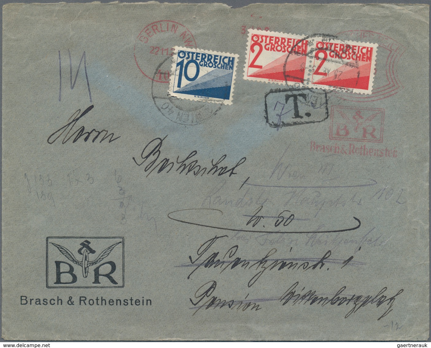 Europa - West: 1860/1980 (ca.), Comprehensive Holding Of Covers/cards, Comprising Austria, French An - Altri - Europa