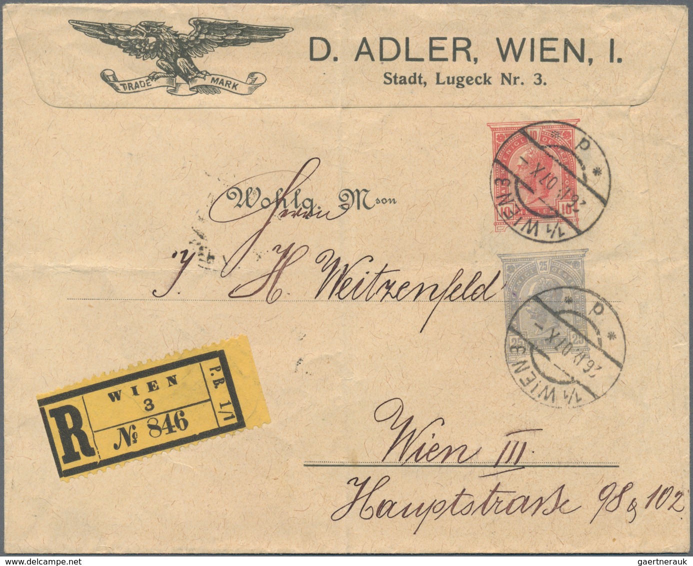 Europa - West: 1860/1980 (ca.), Comprehensive Holding Of Covers/cards, Comprising Austria, French An - Europe (Other)