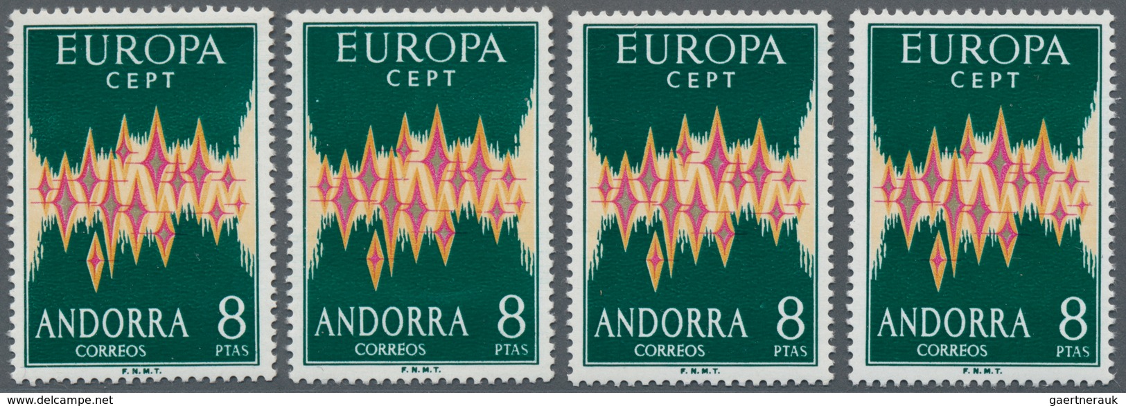 Europa-Union (CEPT): 1956/1993, Bestand Mit Ca. 180 Offensichtlich Kompletten Jahrgängen (OHNE Block - Sonstige - Europa