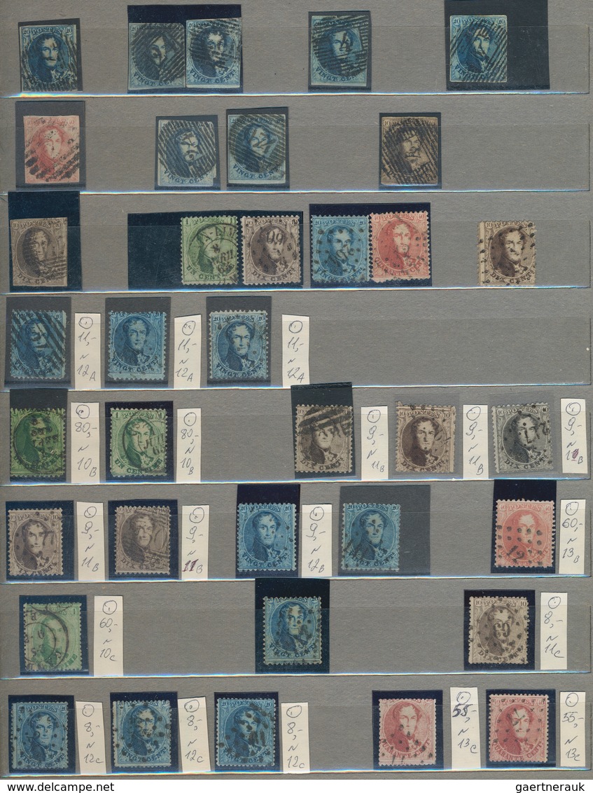 BENELUX: 1849-1920's Ca.: Comprehensive Stamp Collections Of Belgium And The Netherlands, Plus A Few - Europe (Other)