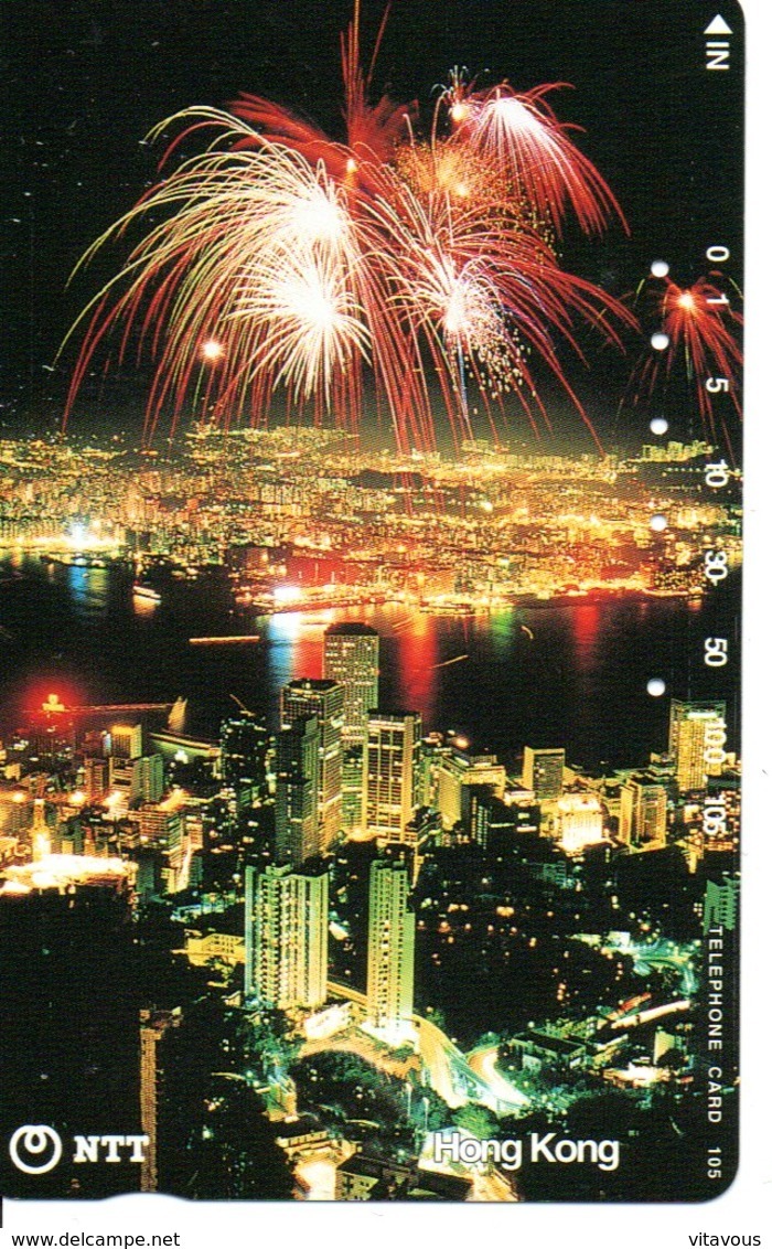 Feu D'artifice Télécarte Japon  Phonecard  (G 65) - Paysages