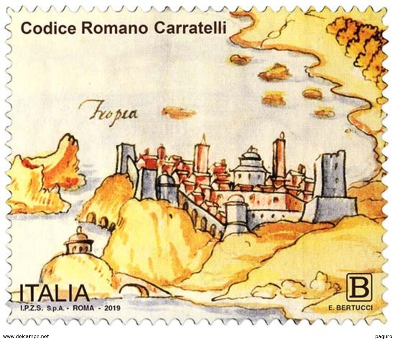 Italia Repubblica 2019 Codice Romano Carratelli Euro 1,10 MNH** Integro - 2011-20:  Nuevos