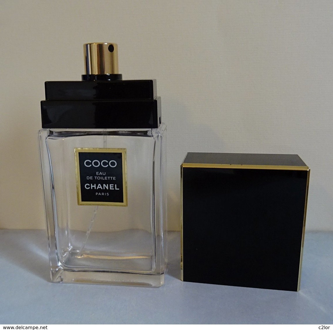 Flacon Vaporisateur "COCO  "de CHANEL VIDE/EMPTY   Eau De Toilette 100 Ml - Flacons (vides)