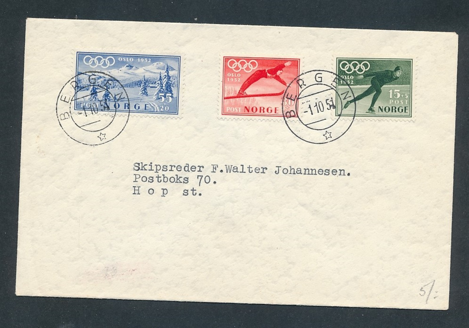 Norge Sammler  Beleg (op76  ) Siehe Scan - Storia Postale