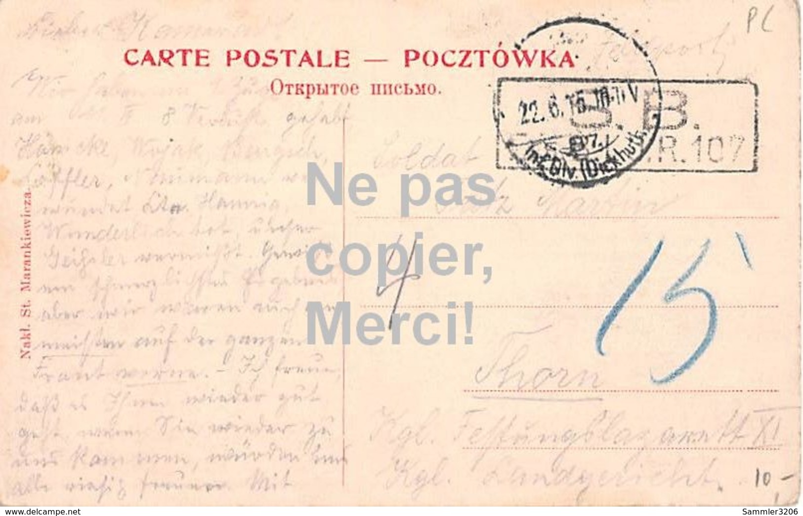 Plock - Muzeum - 1915 - Feldpost - Poland