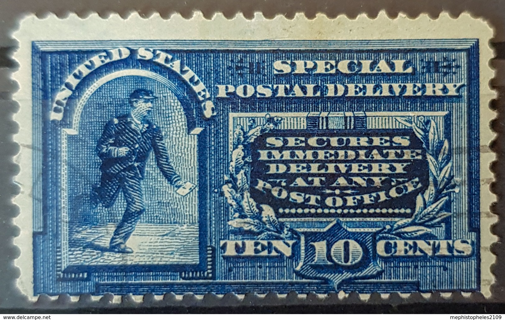 USA 1894 - Canceled - Sc# E4 - Special Delivery - Espressi & Raccomandate