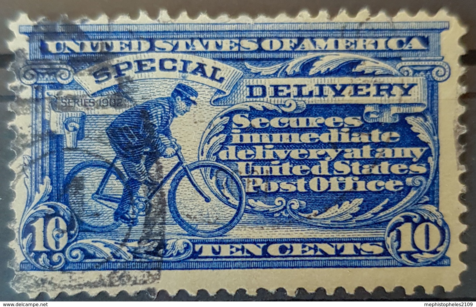 USA 1894 - Canceled - Sc# E6 - Special Delivery - Special Delivery, Registration & Certified