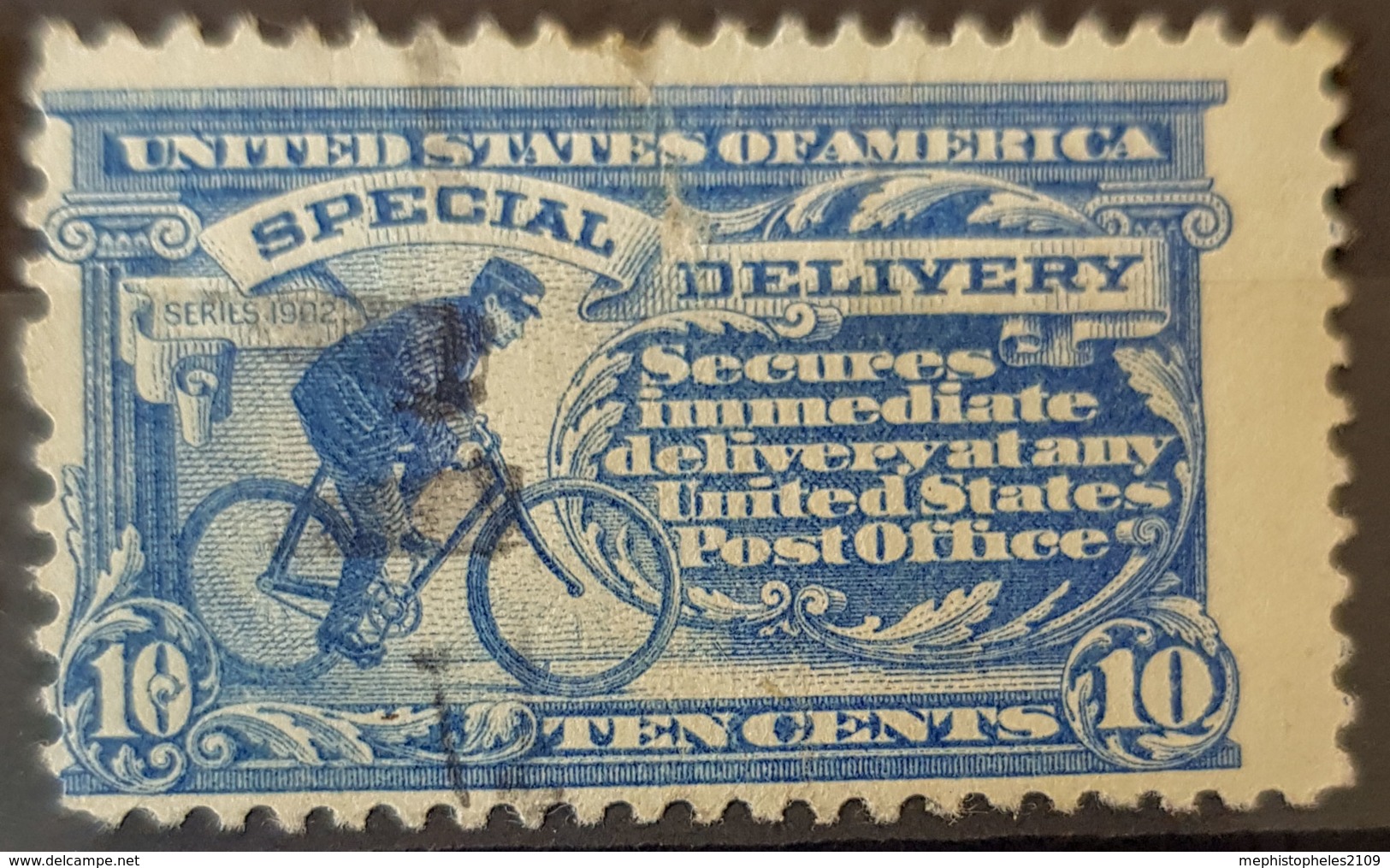 USA 1916 - Canceled - Sc# E10 - Special Delivery - Express & Recommandés