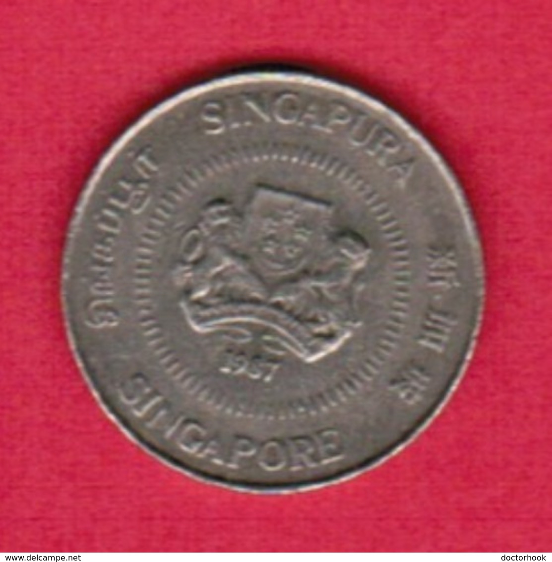 SINGAPORE  10 CENTS 1987 (KM # 51) #5405 - Singapore