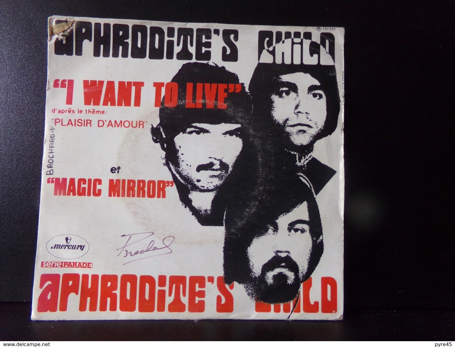 45 T Aphrodite's Child " I Want To Live, Magic Mirror " - Other - English Music