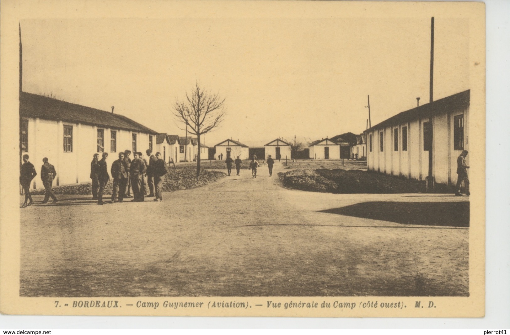 BORDEAUX - AVIATION - CAMP GUYNEMER - Vue Générale Du Camp - Bordeaux