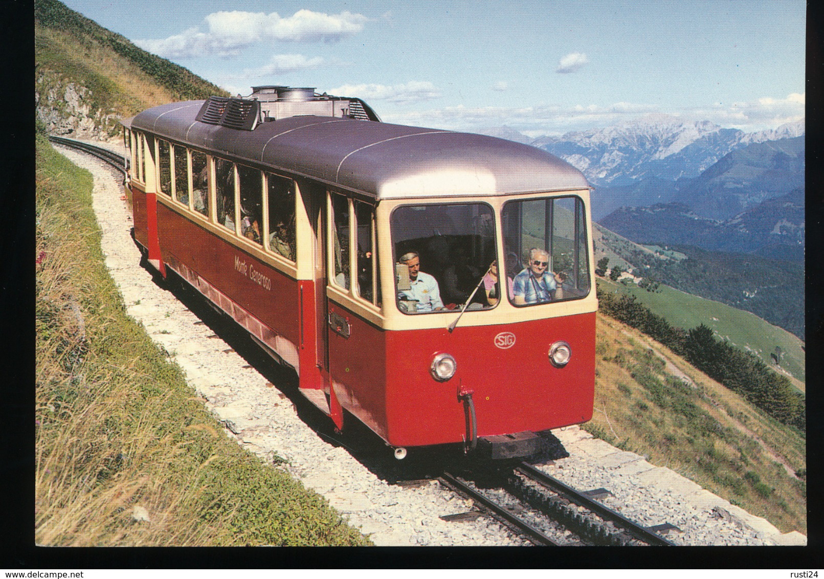 MG, Rack Rail - Car Bhm 2/4 N° 3 In September 1980 - Eisenbahnen