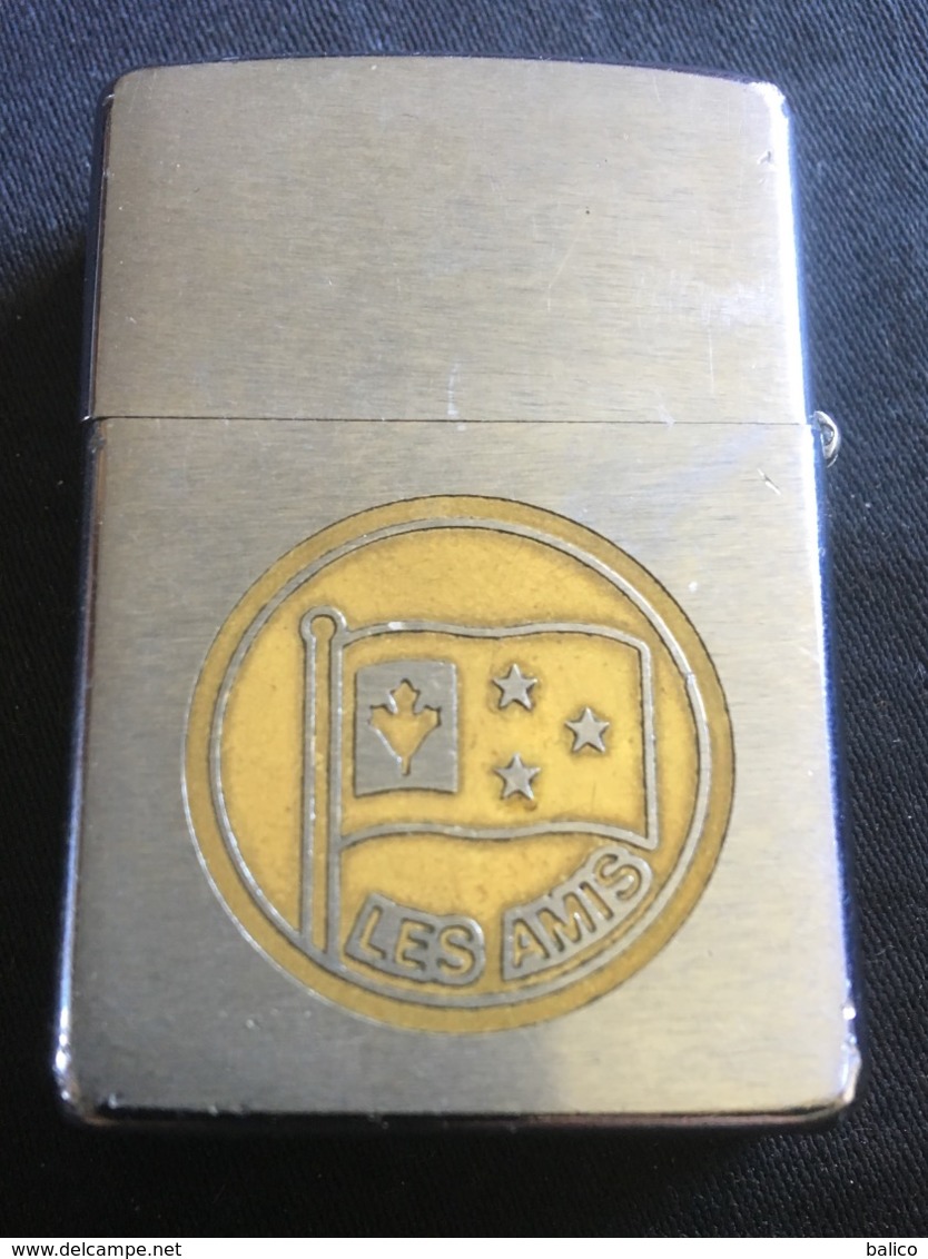 Briquet Zippo De 1976 - Bateau -  Les Amis - Zippo