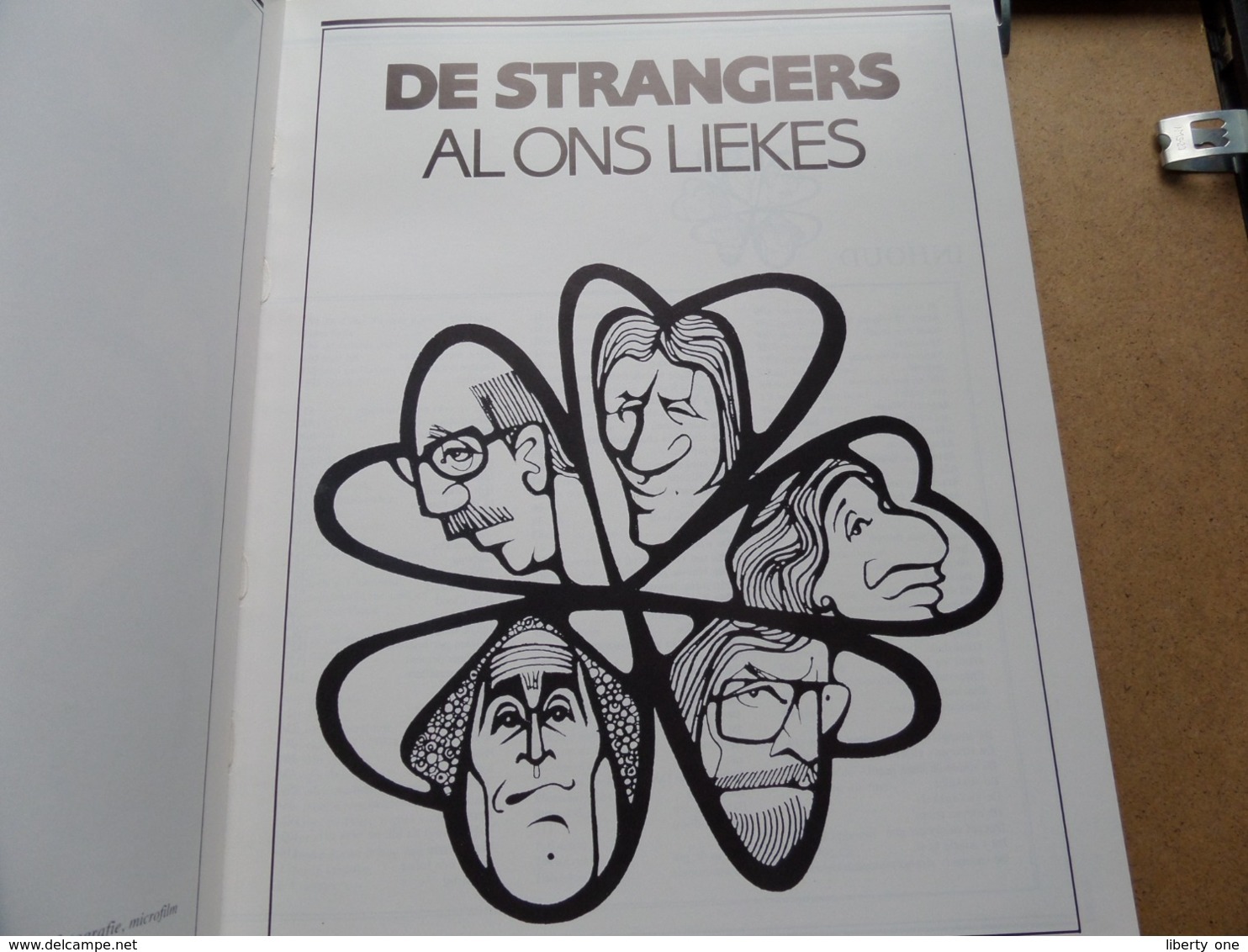 DE STRANGERS > Al Ons LIEKES ( Ekstra Produkties - Halle Antwerpen ) 1982 ( > Nieuw ) >> Drukk. Antigoon ! - Autres & Non Classés