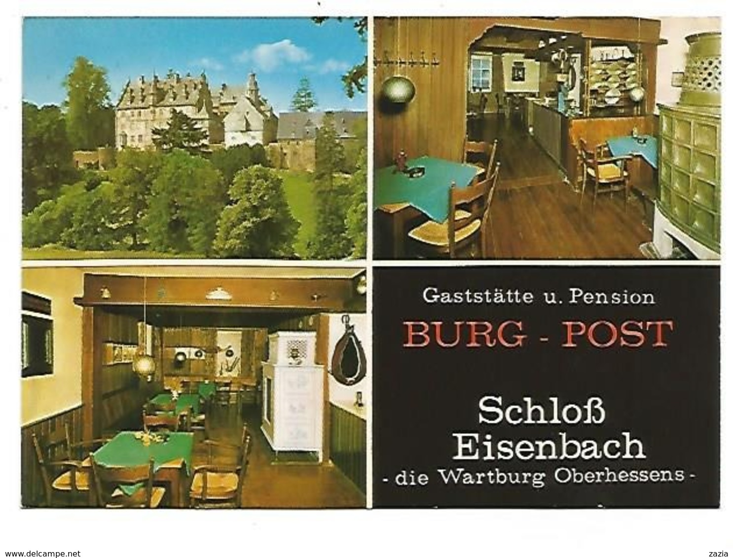 ALL.0134/ Schloss Eisenbach - Gaststätte Und Pension "Burg-Post" - Lauterbach