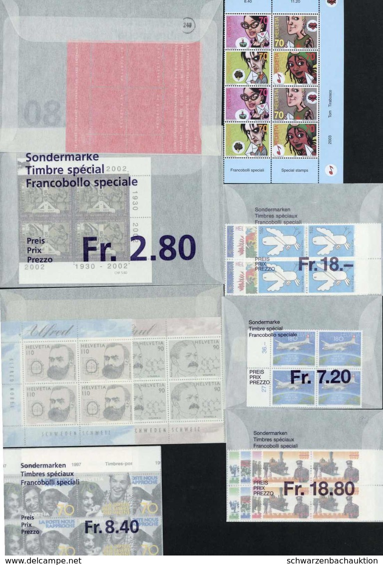 Schweiz - First Flight Covers