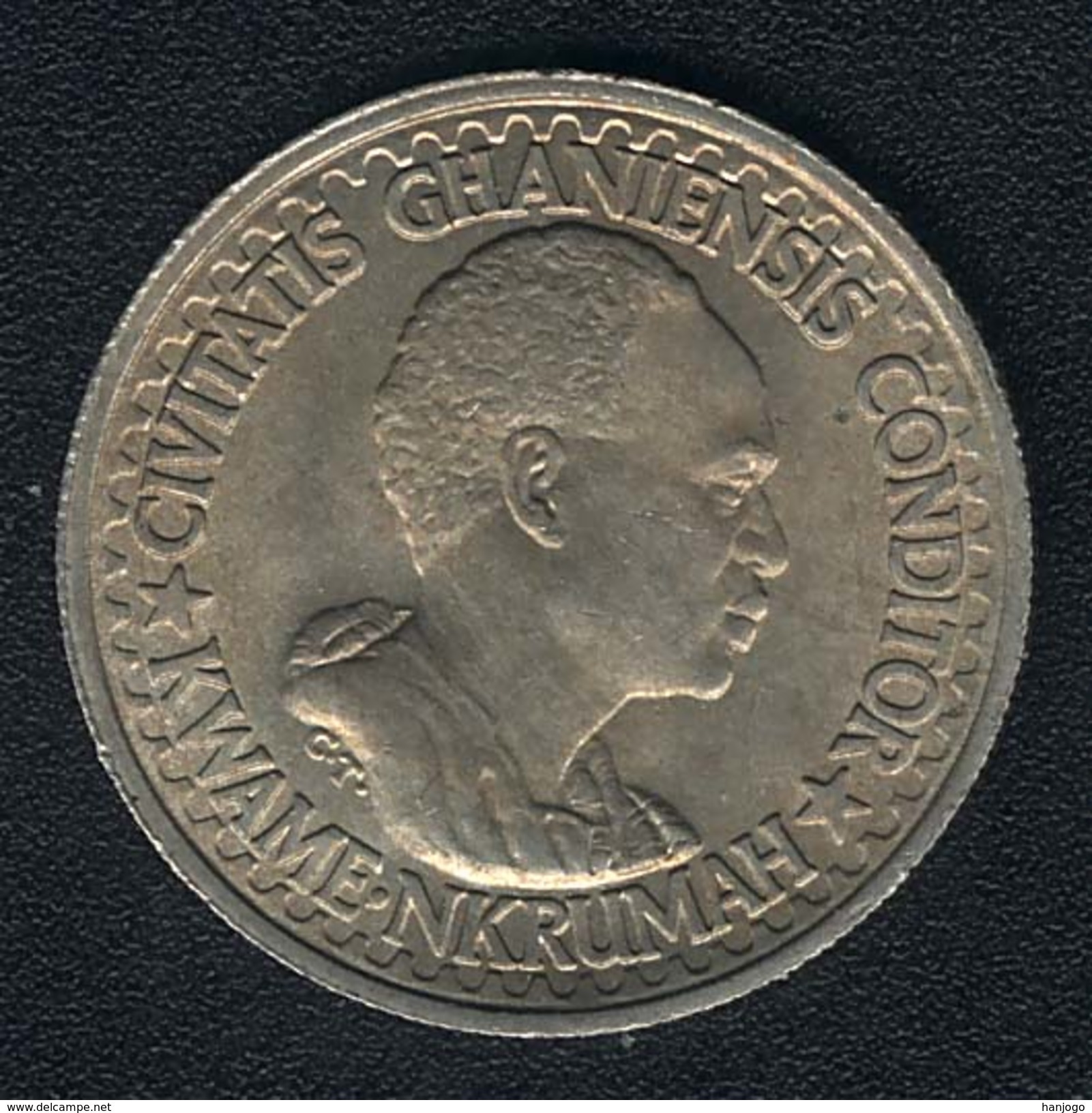 Ghana, 10 Pesewas 1965, UNC - Ghana