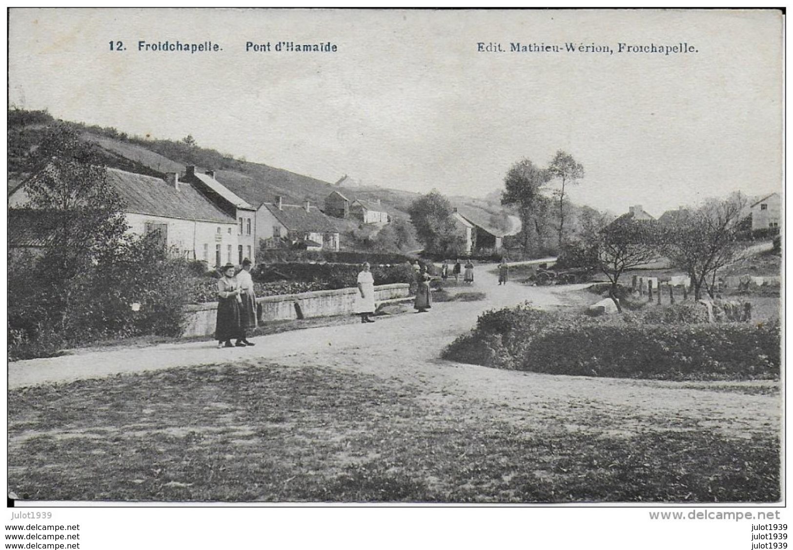 FROIDCHAPELLE ..-- Pont D ' HAMAIDE . Animation . - Froidchapelle