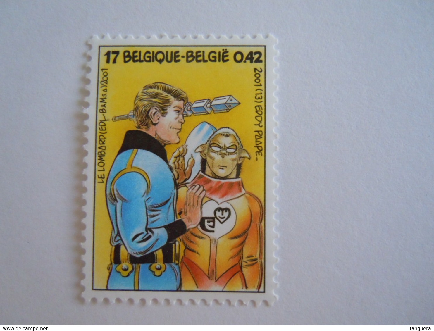 België Belgique 2001 Jeugdfilatelie Philatelie De La Jeunesse Luc Orient Stripfiguur Personnage De B.D. 3010 MNH ** - Nuevos