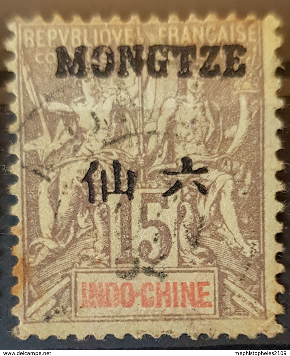 MONGTZE 1903/06 - Canceled - YT 6 - 15c - Nuevos