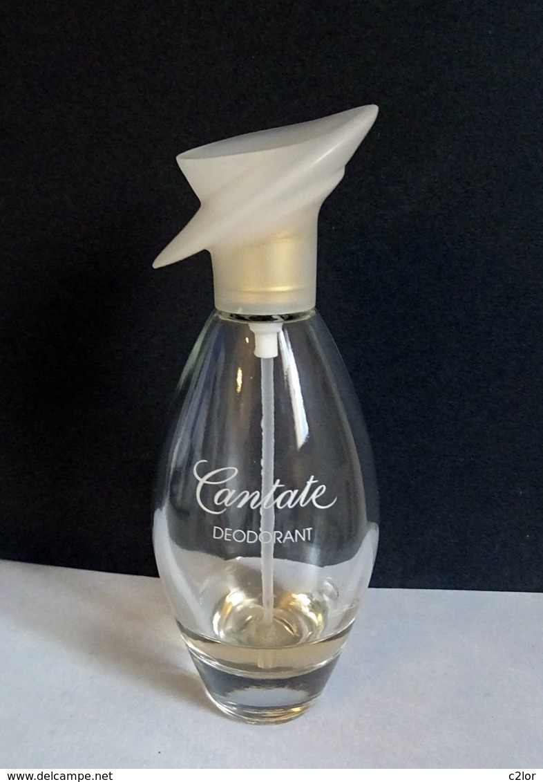 Rare Flacon Vaporisateur "CANTATE " D'Yves ROCHER  Déodorant 75 Ml VIDE/EMPTY - Flacons (vides)