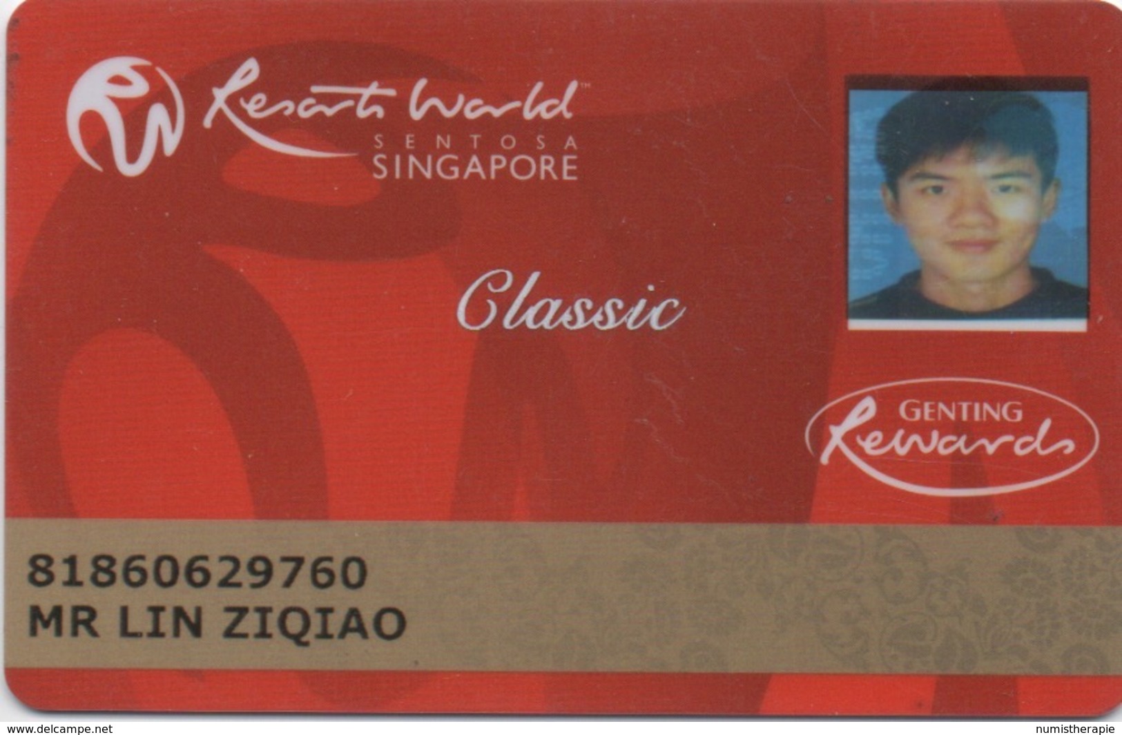 Carte De Casino : Resorts World Sentosa Singapore / Genting Rewards Classic - Casino Cards