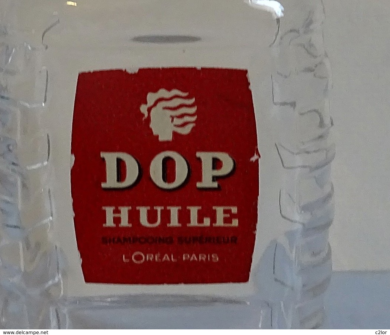 Ancien Flacon De Shampoing Supérieur "DOP HUILE"  De L'OREAL  50 Ml VIDE/EMPTY - Flaconi Profumi (vuoti)