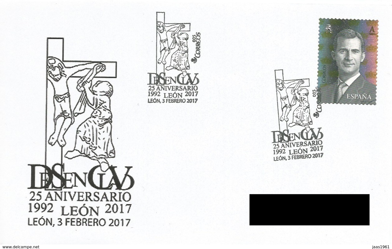 SPAIN. POSTMARK. EASTER. LEON 2017 - Sonstige & Ohne Zuordnung