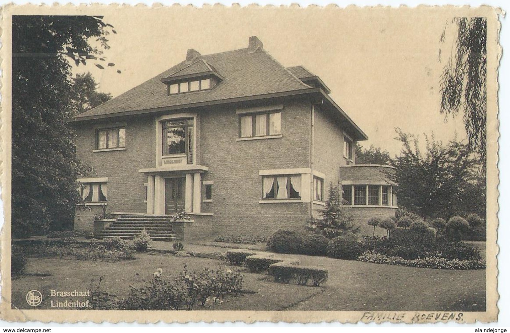 Brasschaat - Brasschaet - Lindenhof - Drukk. "Dux" H. De Bièvre-Jennes - 1939 - Brasschaat