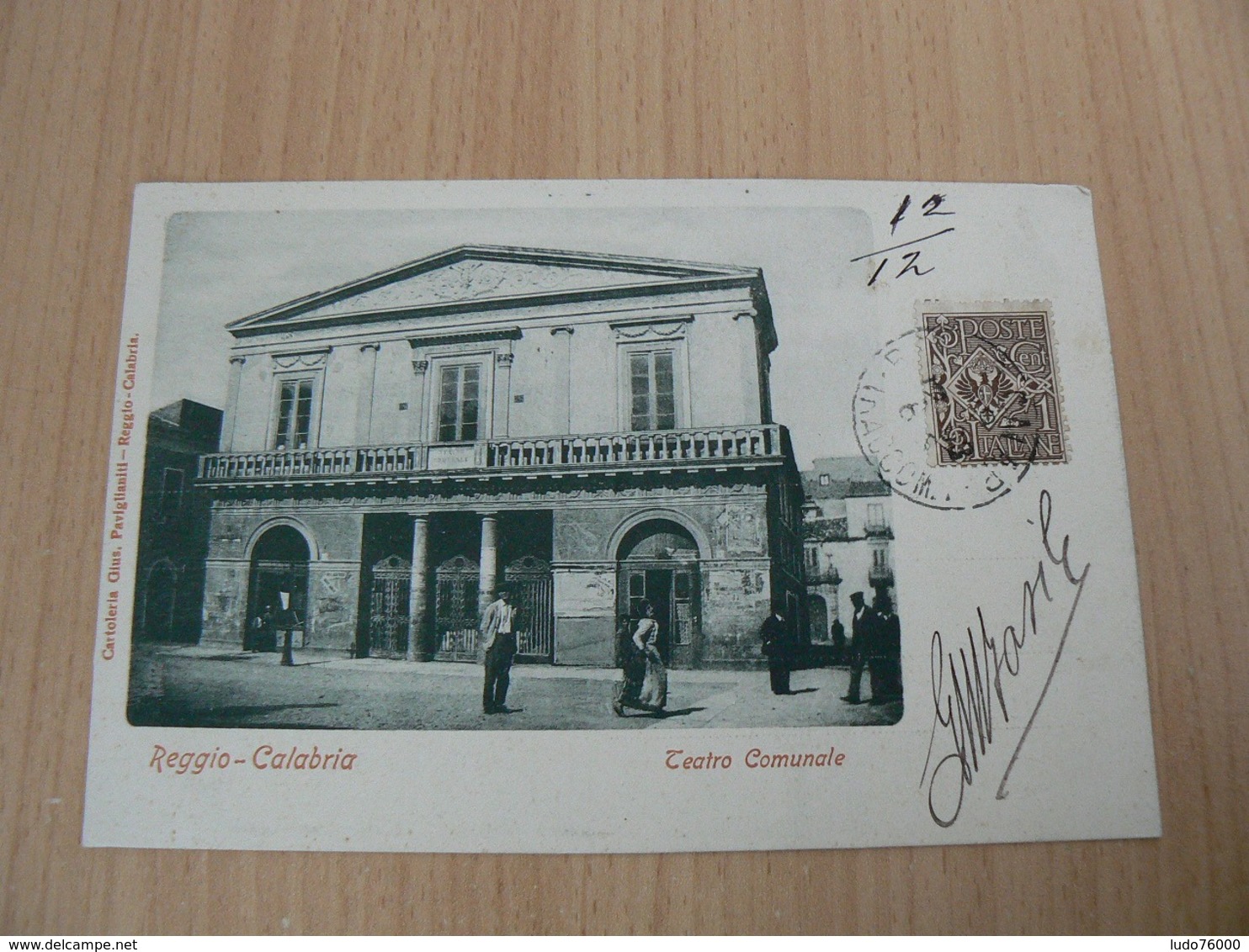 CP 104 / ITALIE / REGGIO CALABRIA / CARTE VOYAGEE - Altri & Non Classificati