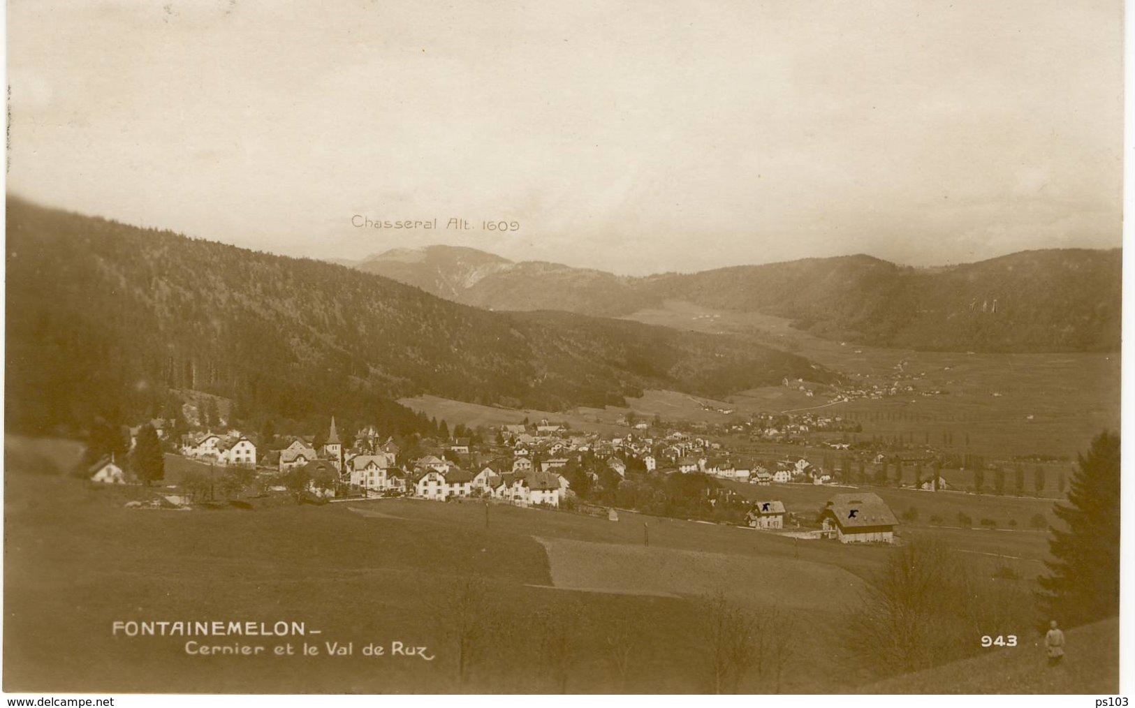 Suisse - Fontainemelon - Cernier Et Le Val-de-Ruz (NE) - Cernier