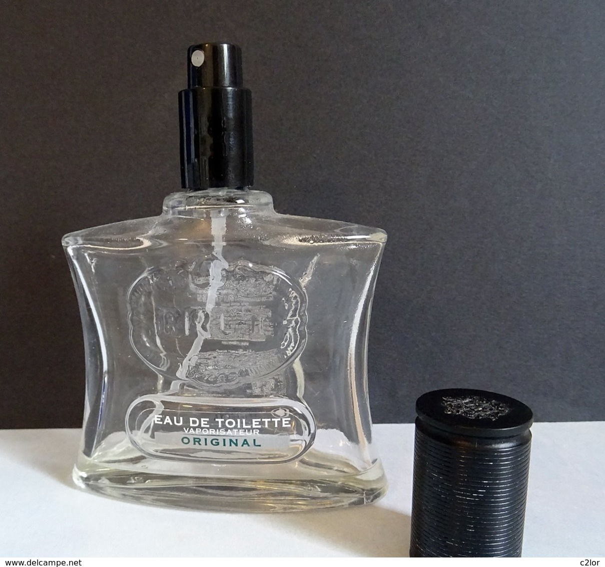 Flacon Vaporisateur Rechargeable   " BRUT ORIGINAL " Eau De Toilette 100 Ml  VIDE/EMPTY - Flacons (vides)