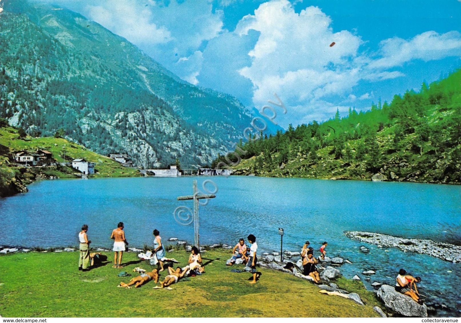 Cartolina Macugnaga Borca Lago Delle Fate Animata (Verbania) - Verbania
