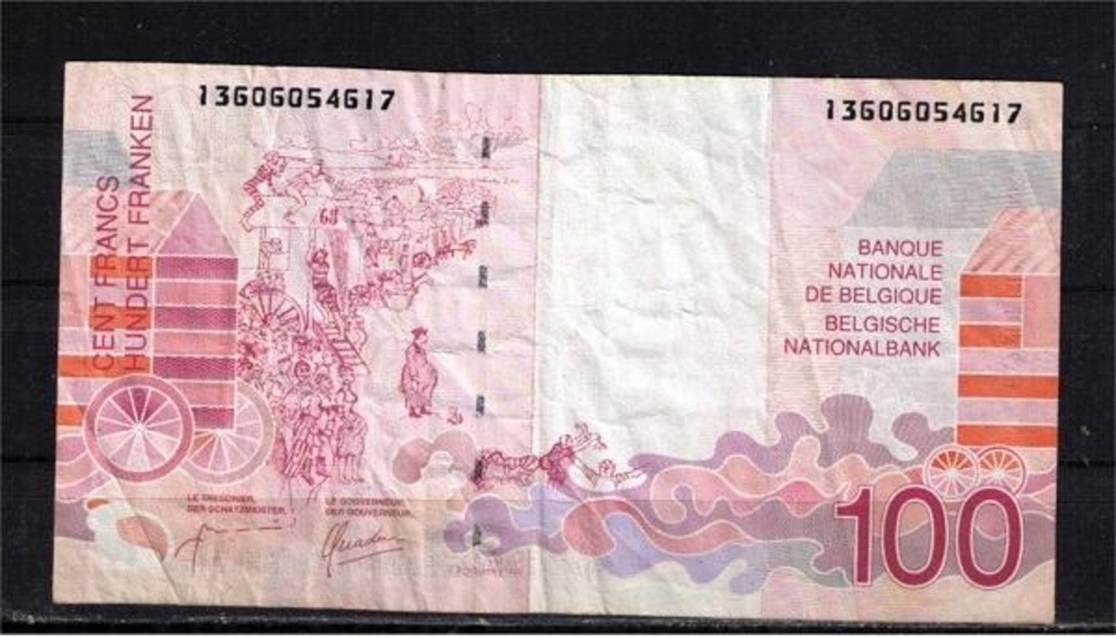 3 Banknoten 100 Belgische Franken  27002705 - Autres & Non Classés