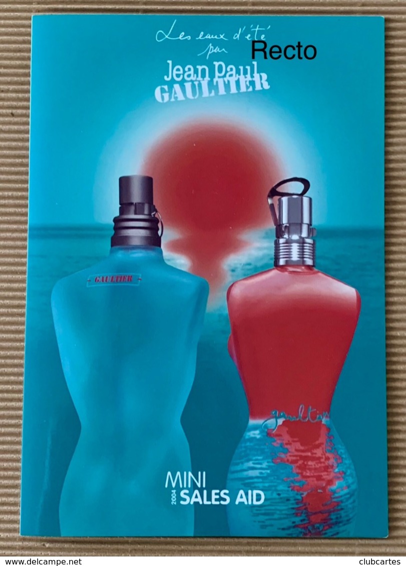 CC Carte Parfumée 'JEAN PAUL GAULTIER' PROMO ÉTÉ JPG Perfume Card 1 EX.! - Modernes (à Partir De 1961)