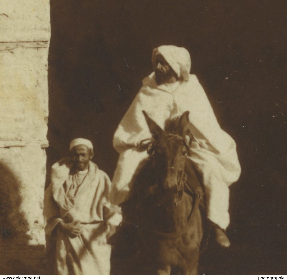 Maroc Marrakech Porte Bab Agnaou Ancienne Photo Felix 1915 - Afrika