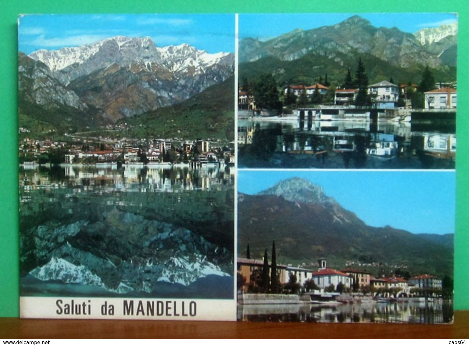 MANDELLO DEL LARIO Saluti Da Vedute  Cartolina Viaggiata - Autres & Non Classés