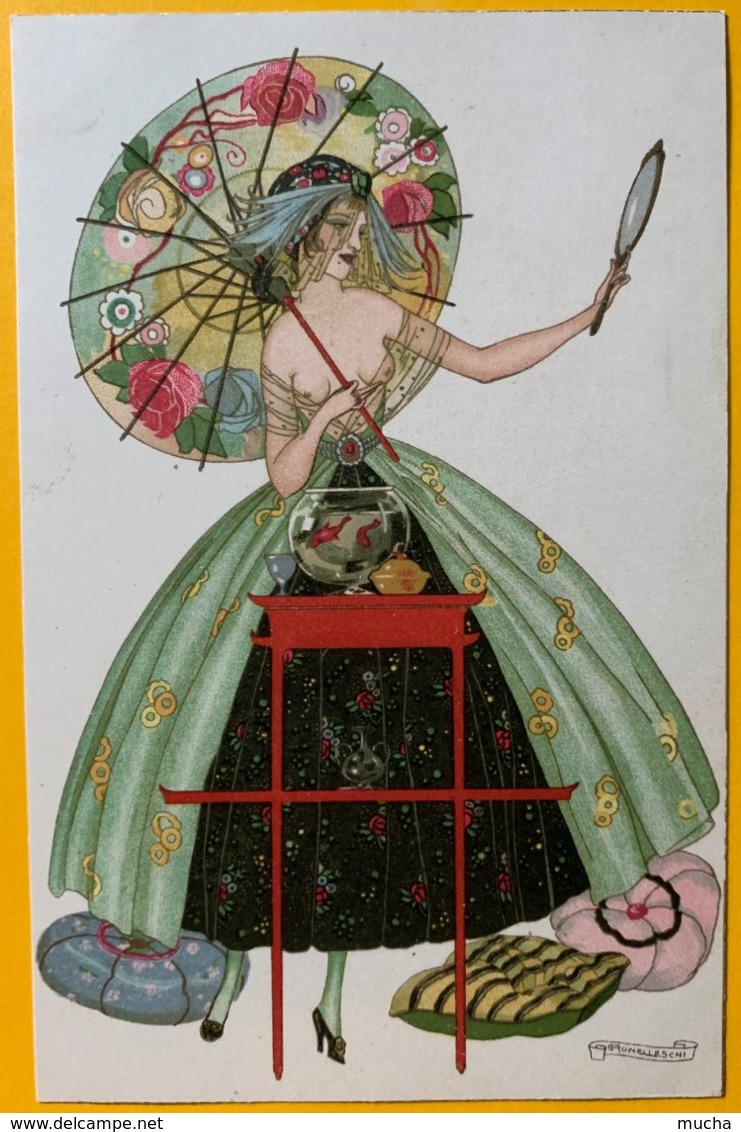 8920 - Femme Par Brunelleschi Série 31 Complète 6 Cartes Non Circulées Parfait état - Brunelleschi