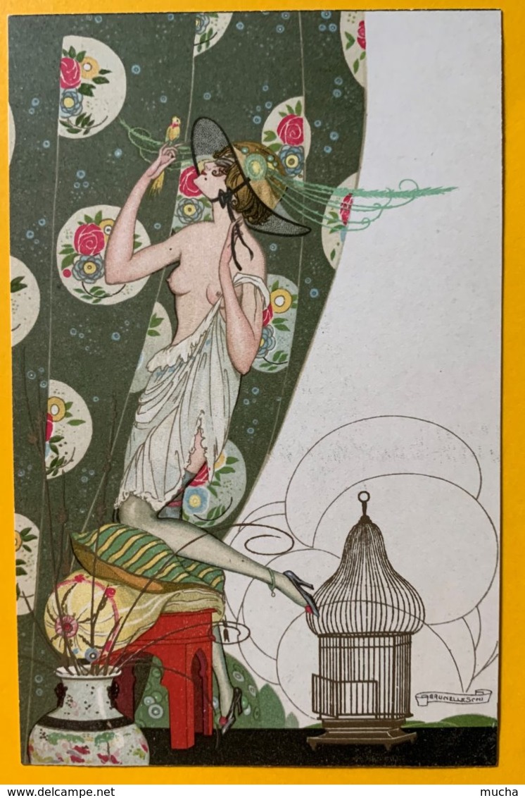 8920 - Femme Par Brunelleschi Série 31 Complète 6 Cartes Non Circulées Parfait état - Brunelleschi