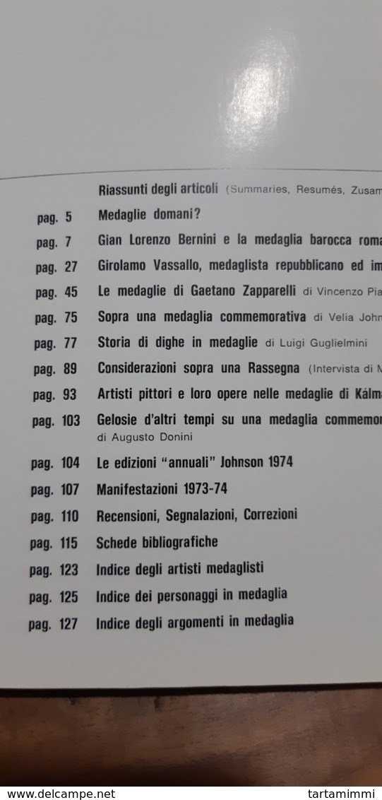 RIVISTA MAGAZINE MEDAGLIA JOHNSON Anno 4 Numero 7 Giugno 1974 - Libri & Software