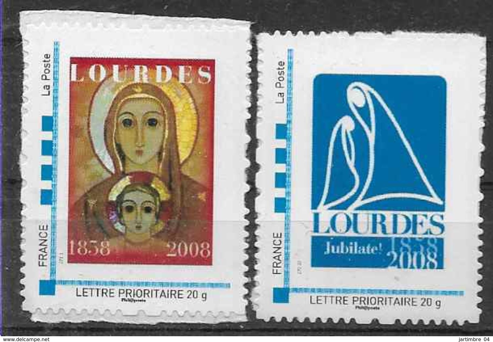 2008 FRANCE COLLECTOR Lourdes **, Vierge - Collectors