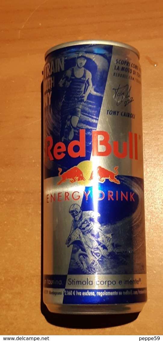 Lattina Italia - Energy Drink Red Bull 2019  - 33 Cl. -  ( Lattine-Cannettes-Cans-Dosen-Latas ) - Dosen