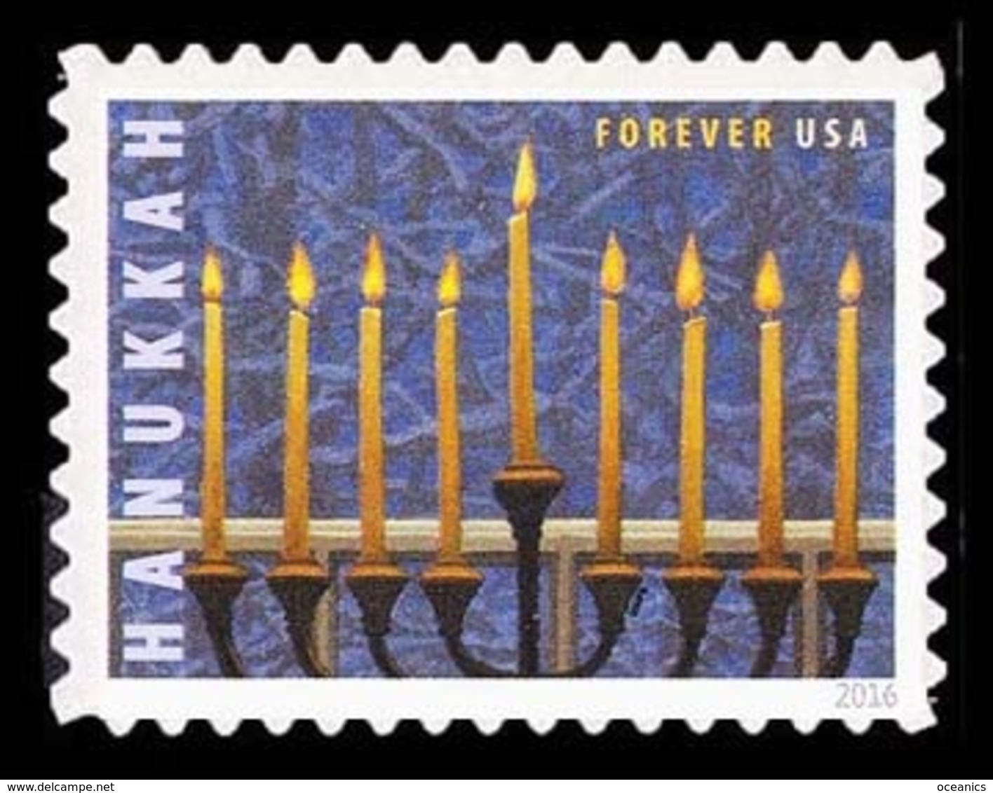 Etats-Unis / United States (Scott No.5153 - HANUKKAH) (o) - Used Stamps