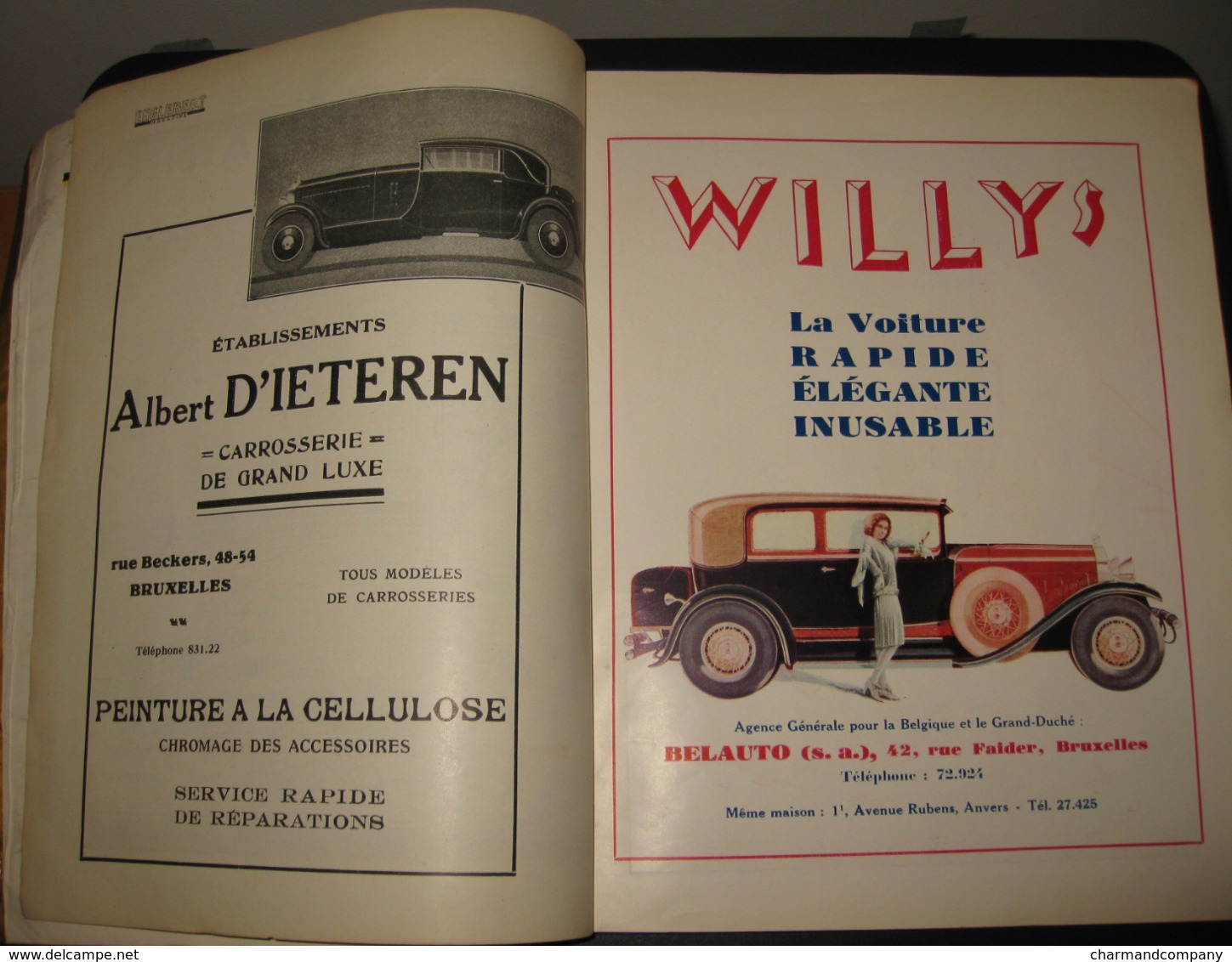 ENGLEBERT MAGAZINE 10e Anniversaire 1920-1930 Photos, Publicités, Illustr. De J. OCHS, René VINCENT.. 232 Pages - Other & Unclassified