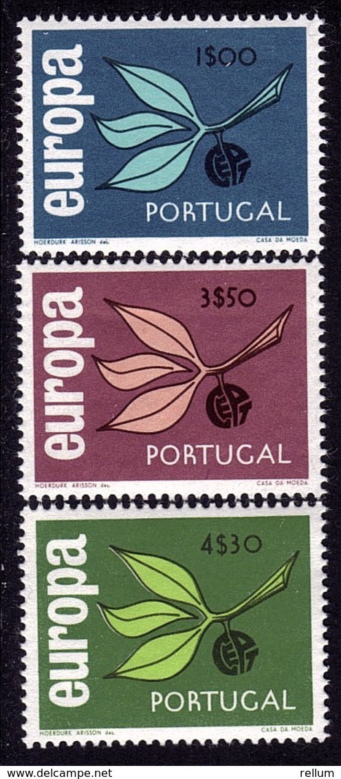 Portugal - Europa CEPT 1965 - Yvert Nr. 971/973 - Michel Nr. 990/992 ** - 1965