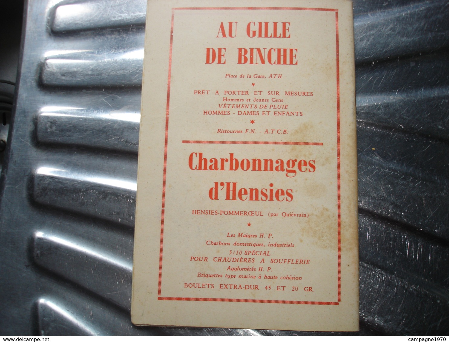 A VOIR !! ATH - DUCASSE A BAUDETS 1963 ( PORTE DE MONS ) - PROGRAMME ( NOMBREUSES PUBS ATHOISES ET REGIONALES ) - Belgien