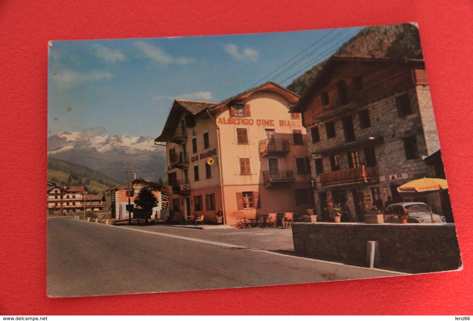 Aosta  Ayas Periasc Veduta Dell' Albergo Cime Bianche 1962 + T Tabacchi - Altri & Non Classificati